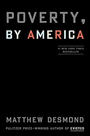 Capa do livro Poverty, by America